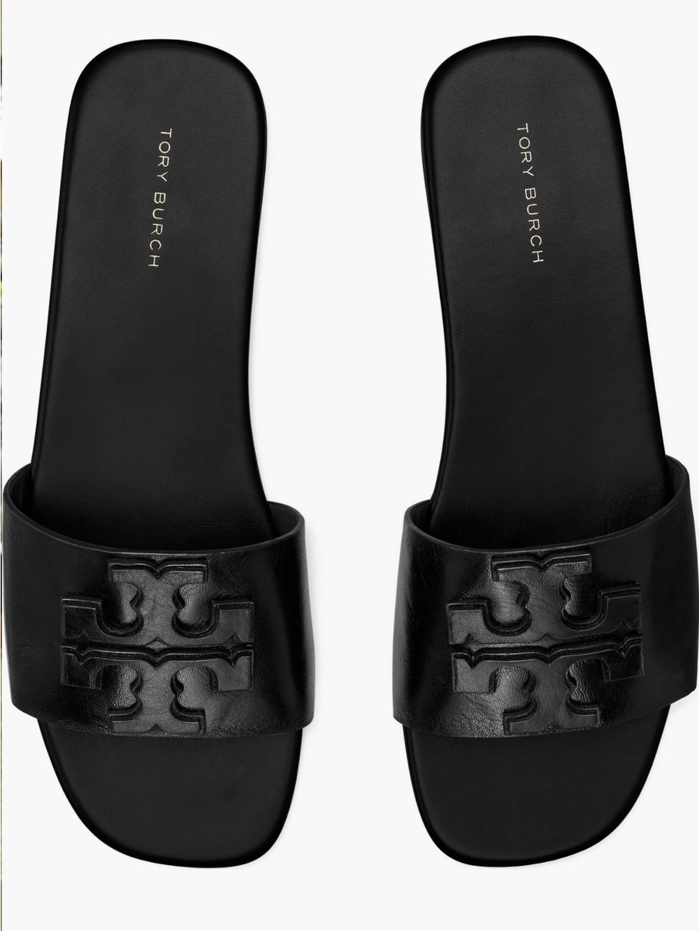 NEW Tory Burch Ines Slide in Perfect Black - Picture 3 of 9
